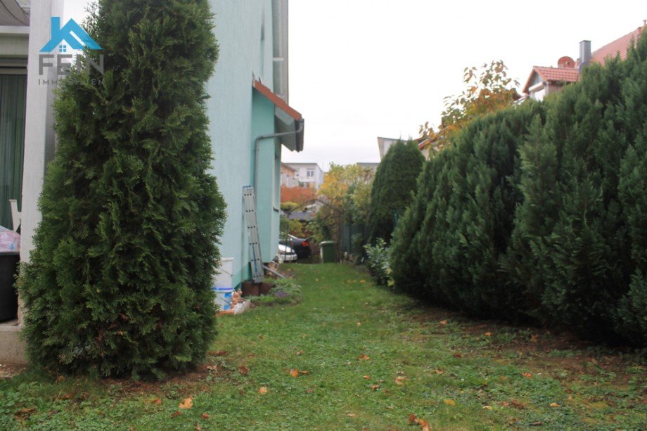 Garten Doppelhaush�lfte Stuttgart / Hausen
