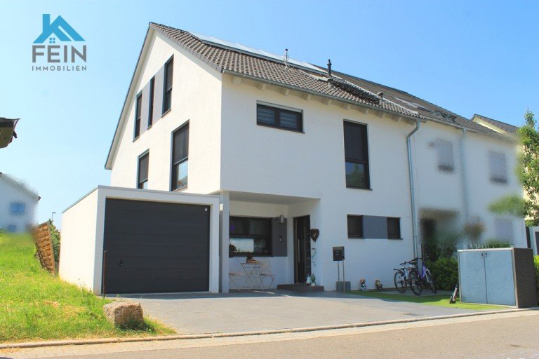 Au�enansicht Kernen im Remstal / Stetten Doppelhaush�lfte Hochwertig, ruhig und gro�z�gig!