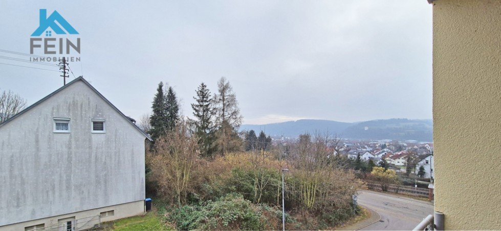 Aussicht Balkon Etagenwohnung Mosbach / Diedesheim