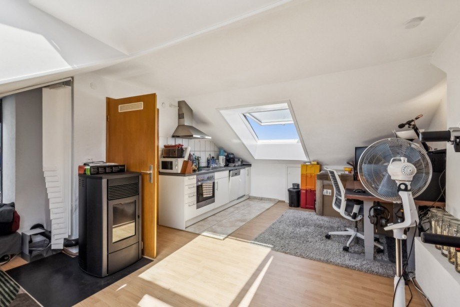 DG_Kueche_Wohnbereich Etagenwohnung Vaihingen an der Enz