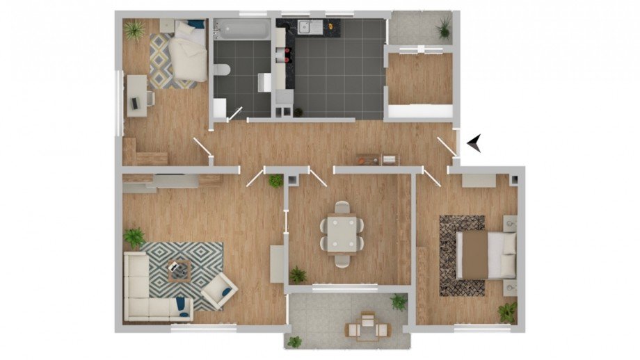 Grundriss Etagenwohnung M�hlacker