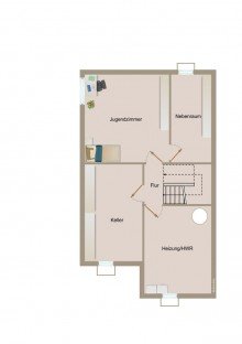 Grundriss UG Hochwertig, ruhig und gro�z�gig!
