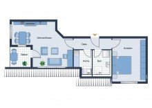 Grundriss Ruhig, zentral und gepflegt!