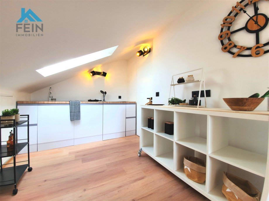 K�che / Esszimmer Dachgeschosswohnung Wiernsheim / Pinache