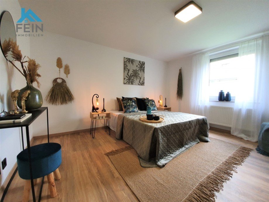 Schlafzimmer Erdgeschosswohnung Leonberg