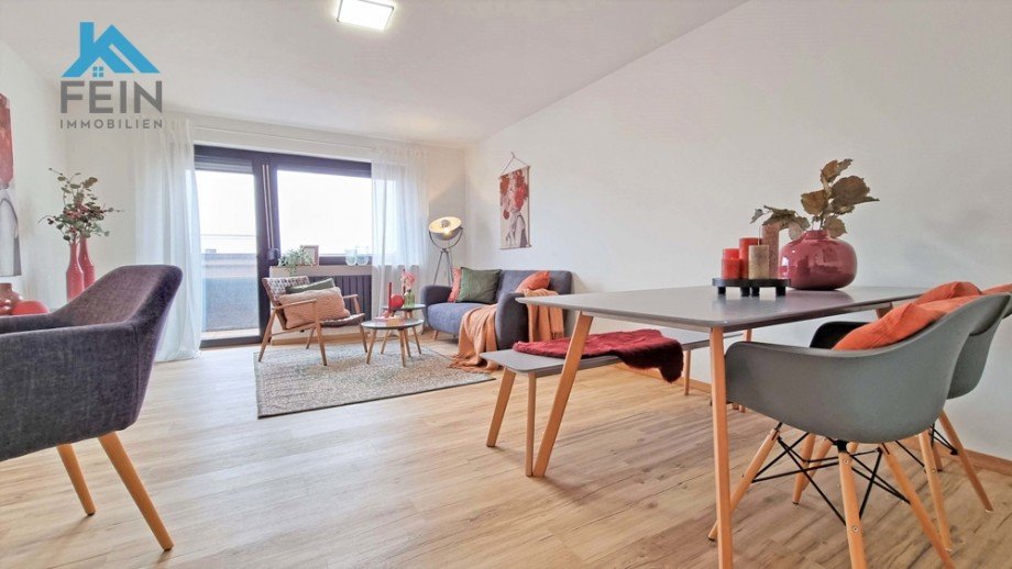 Wohnzimmer Etagenwohnung Eberdingen / Hochdorf