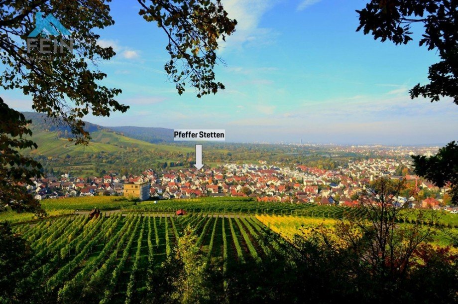 Blick auf Stetten Maisonettewohnung Kernen im Remstal / Stetten