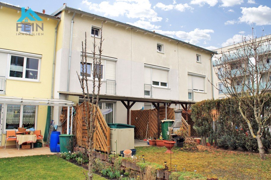 Au�enansicht Garten Reihenmittelhaus Stuttgart / Hausen