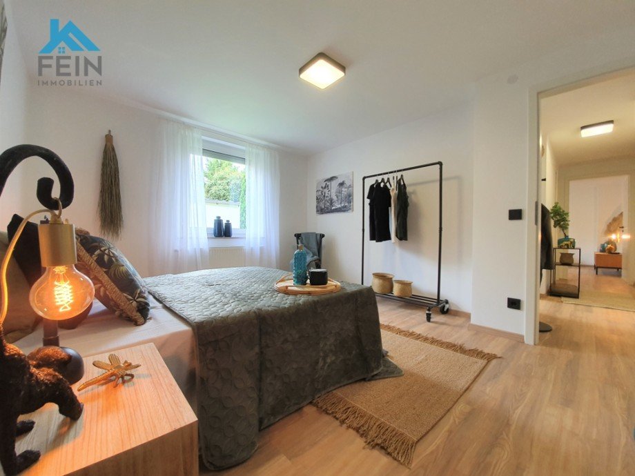 Schlafzimmer Erdgeschosswohnung Leonberg