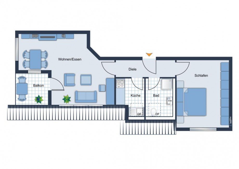 Grundriss Etagenwohnung Tamm