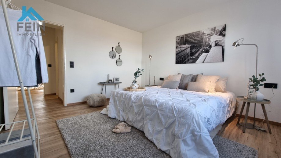 Schlafzimmer Etagenwohnung Eberdingen / Hochdorf
