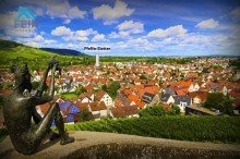 Blick auf Stetten Gro�z�giges Wohnen in sch�nster Lage!