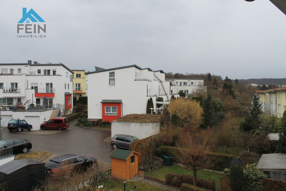 Au�blick Gartenseite DG Reihenmittelhaus Stuttgart / Hausen