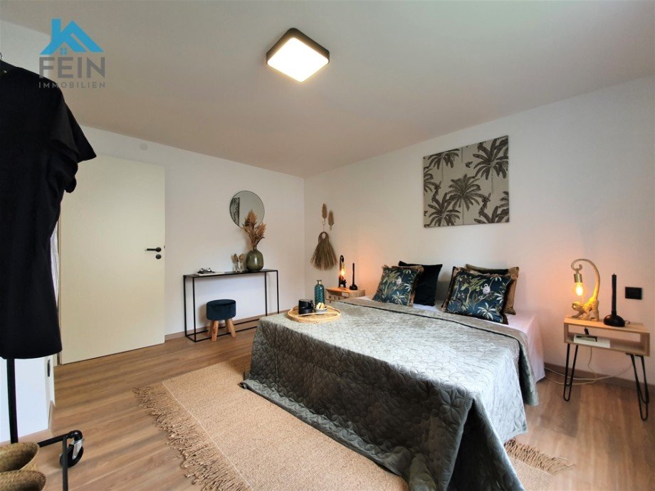 Schlafzimmer Erdgeschosswohnung Leonberg