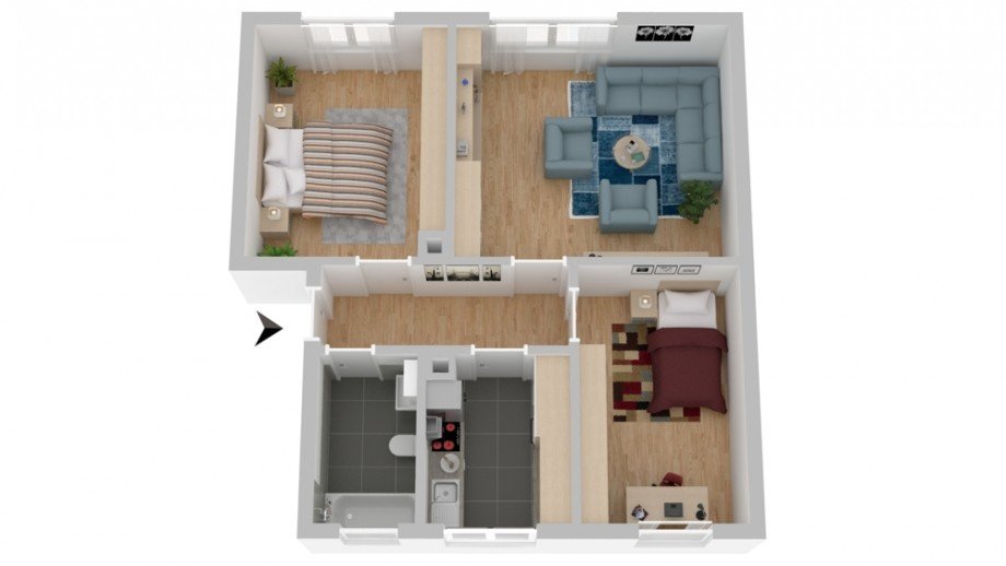 Grundriss Etagenwohnung Tamm