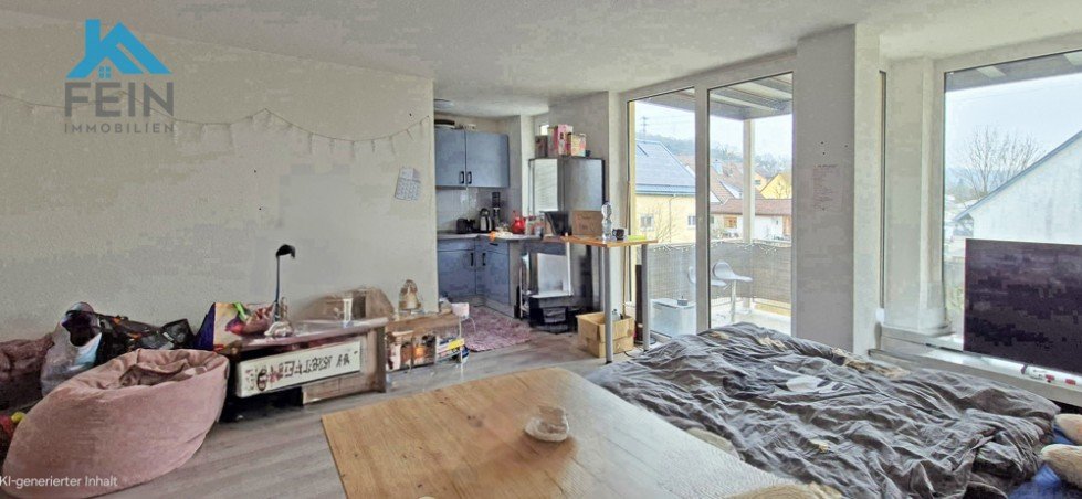 Wohnen/Schlafen Etagenwohnung Mosbach / Diedesheim