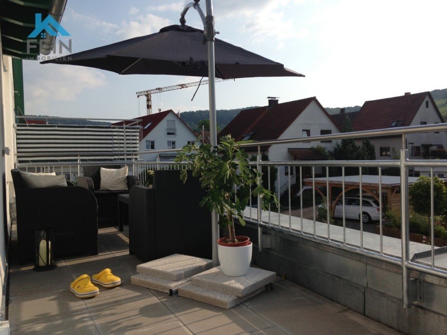 Balkon DG Maisonettewohnung Kernen im Remstal / Stetten