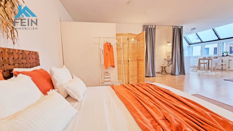 Schlafbereich Etagenwohnung Ditzingen